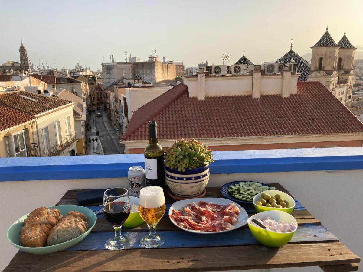 Charming Home With Private Terrace,Heart Of Màlaga Exteriér fotografie