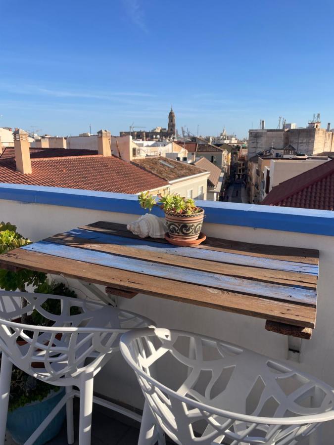 Charming Home With Private Terrace,Heart Of Màlaga Exteriér fotografie