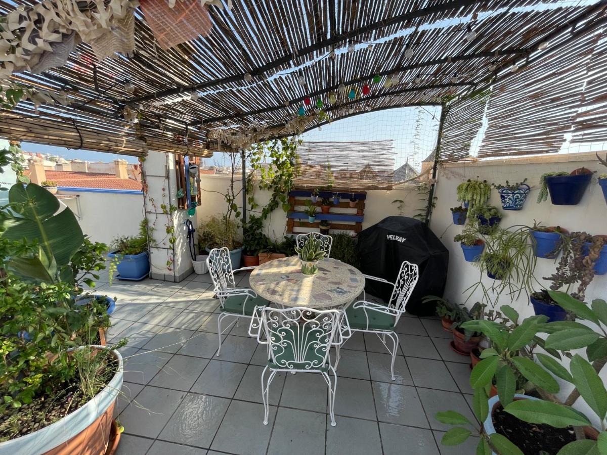Charming Home With Private Terrace,Heart Of Màlaga Exteriér fotografie